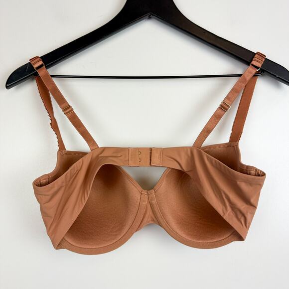 Thirdlove 24/7 Classic T-Shirt Bra Nude Brown - 34D - Picture 3 of 4